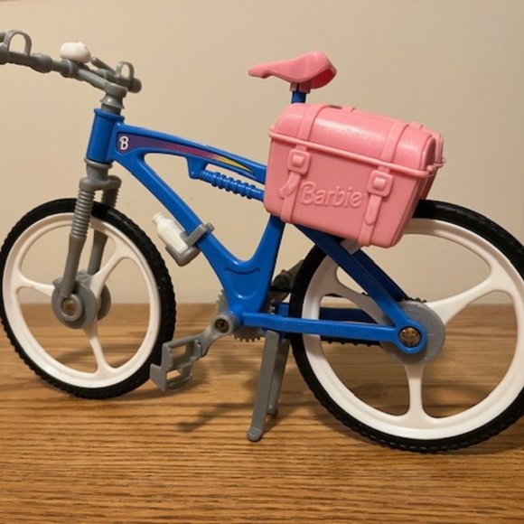 Vintage 1998 Mattel Barbie Mountain Bike with Original Saddlebags - Picture 4 of 4